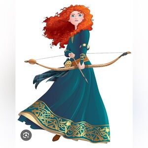 Disney | Costumes | Disney Store Deluxe Princess Merida Costume | Poshmark